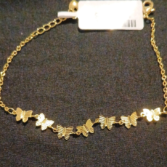 Jewelry - Gold Butterfly Chain Bracelet